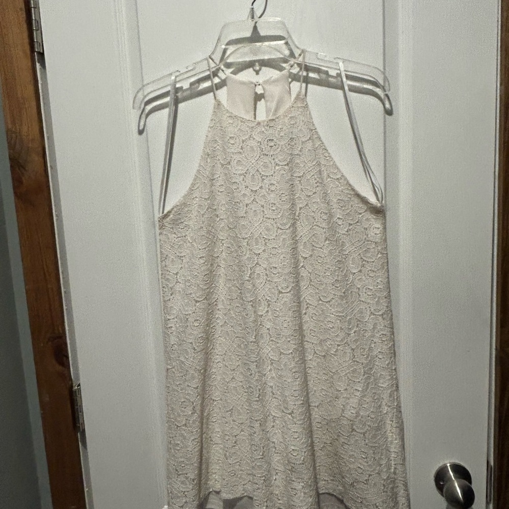 One Clothing Ivory Lace Dress Size M
SKU 206